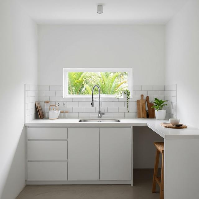 9 Inspirasi Dapur Kecil Tanpa Banyak Perabot, Desain Minimalis Hemat Ruang