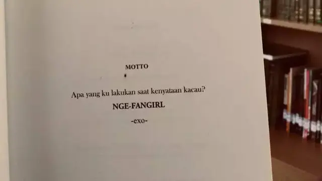 10 Potret Motto Hidup Kocak dalam Skripsi Ini Nyeleneh, Bikin Dosen Tepuk Jidat