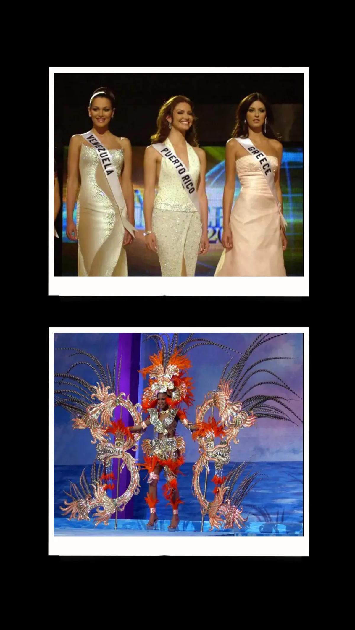 1. Grand finalists Miss Universe 2001
2. Kontestan Miss Universe 2002, Erika Lizet Ramirez dari Honduras