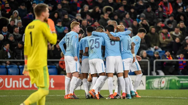 Manchester City Menang di Kandang Basel