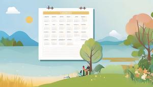 ilustrasi kalender (Foto By AI)