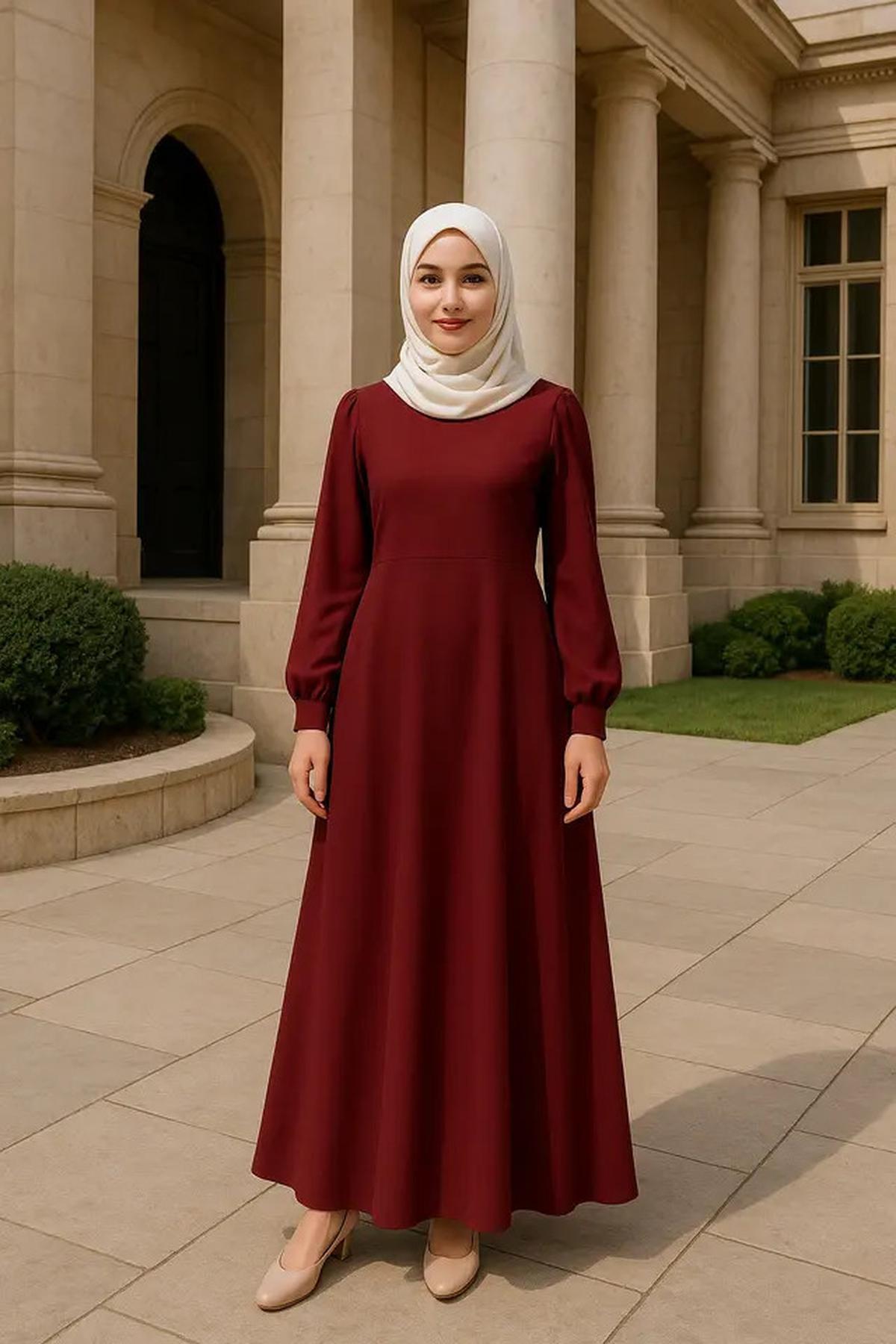 13 Rekomendasi Warna Jilbab yang Cocok untuk Gamis Maroon 2025