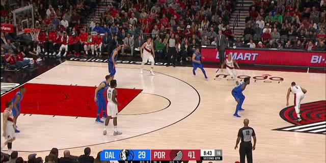 VIDEO : GAME RECAP NBA 2017-2018, Dallas 108 vs Portland 117