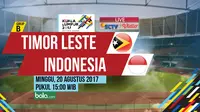 SEA Games 2017 Timor Leste Vs Indonesia (Bola.com/Adreanus Titus)