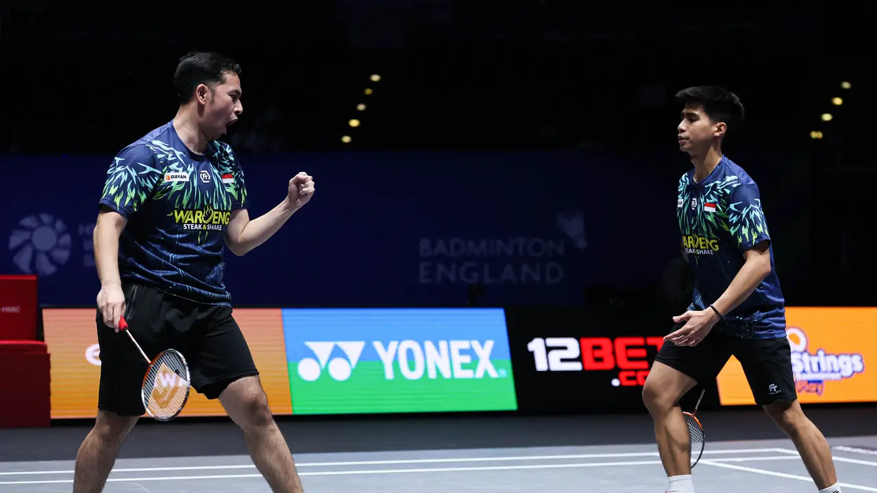 Sabar Karyaman Gutama/Moh Reza Pahlevi Isfahani - All England 2025 - Bulu Tangkis