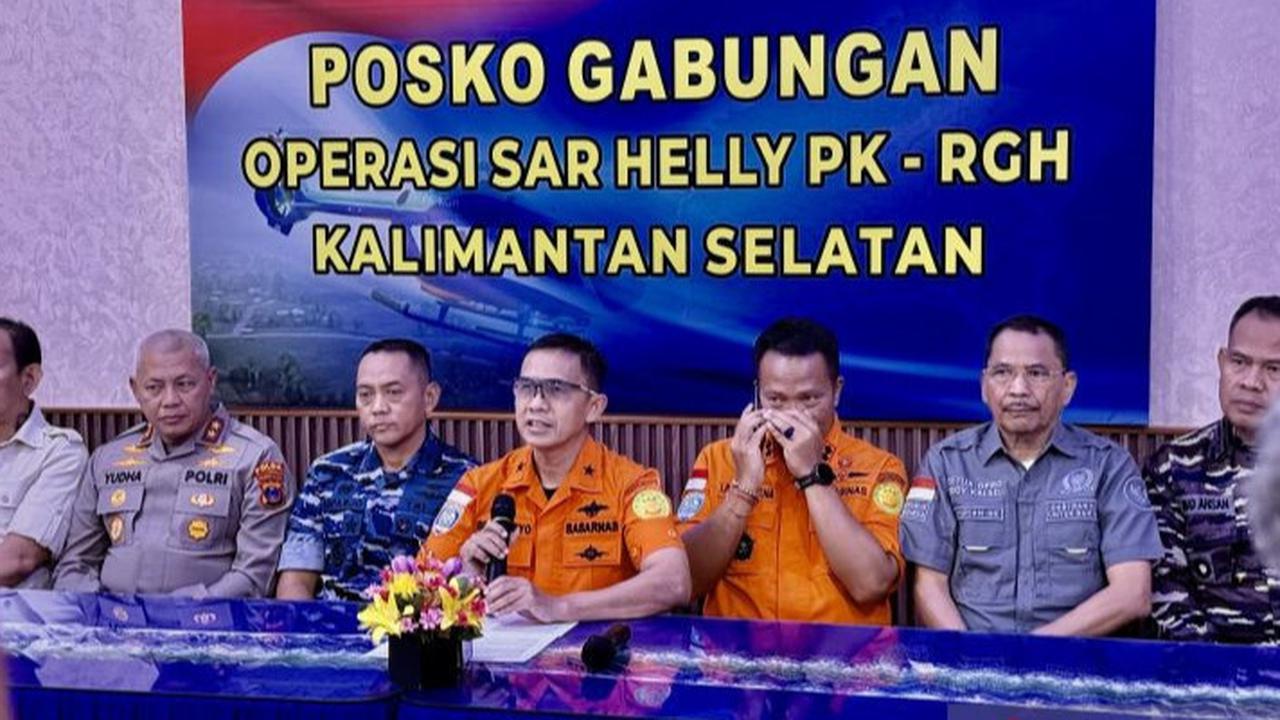 Tim SAR Temukan Bangkai Helikopter Hilang Kontak di Hutan Mentewe Kalsel, Ada Korban Meninggal Dunia