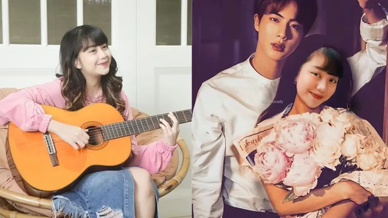 Beri Lagu untuk Jin BTS, Ini 6 Potret Ghea Indrawari yang Curi Perhatian