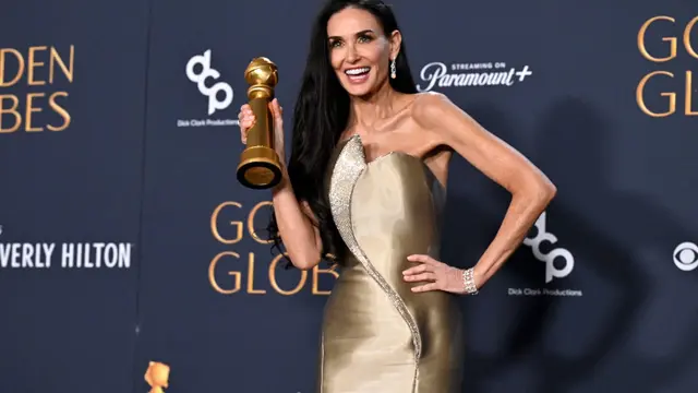 Demi Moore. (Foto: Robyn Beck / AFP)