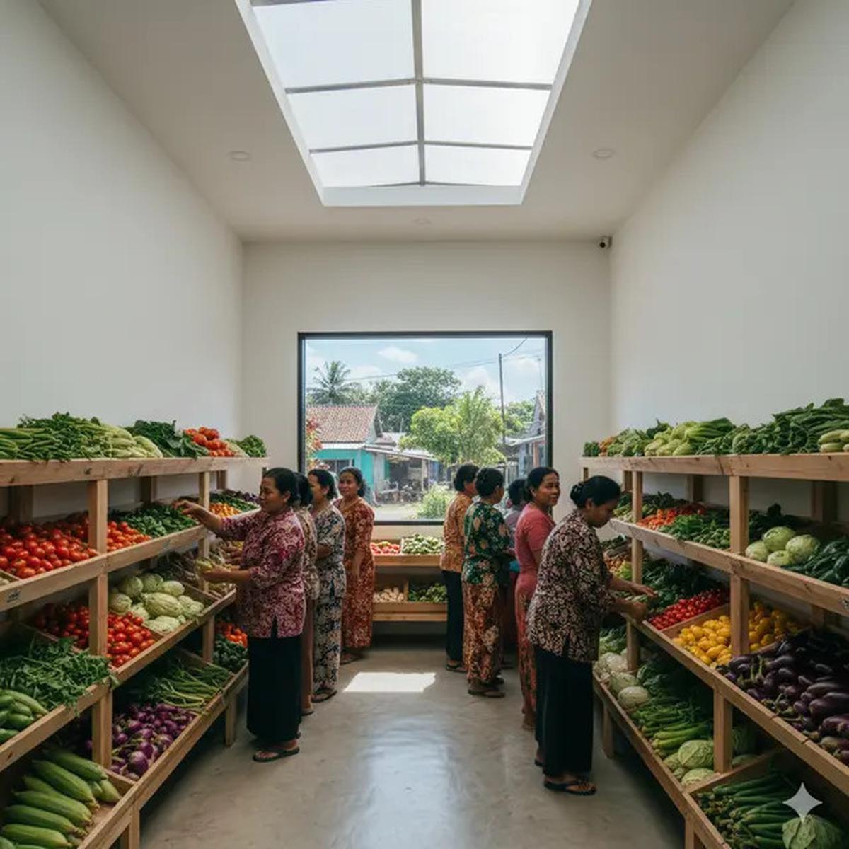 9 Desain Warung Sayur Modern Minimalis, Penataan Rapi dan Menarik