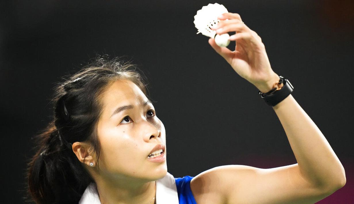 Hasil ini membuat Ratcahnok Intanon melaju ke perempat final Olimpiade Tokyo 2020. Selanjutnya, dia akan melawan tunggal putri nomor 1 dunia, Tai Tzu Ying di perempat final. (Foto: AP/Markus Schreiber)