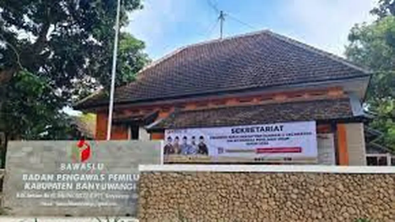 Kantor Bawaslu Banyuwangi (Istimewa)