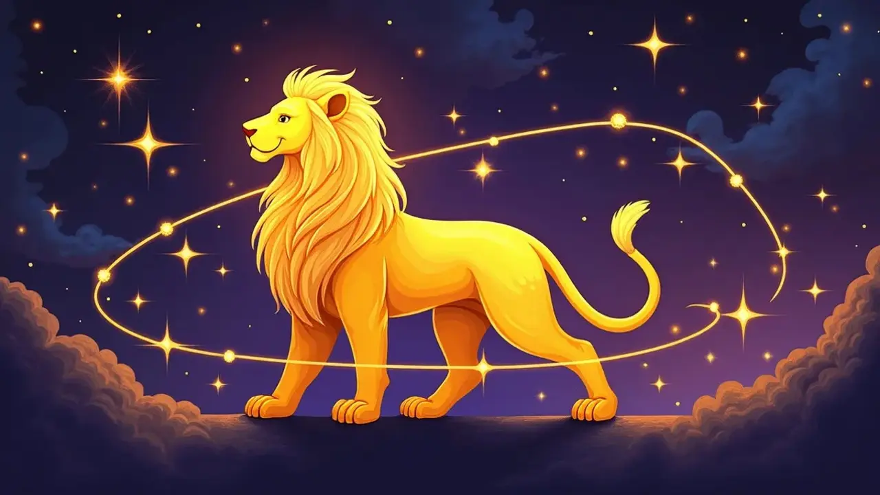 logo zodiak leo