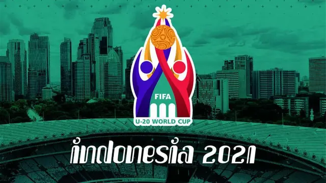 Logo Indonesia tuan rumah Piala Dunia U-20 2021