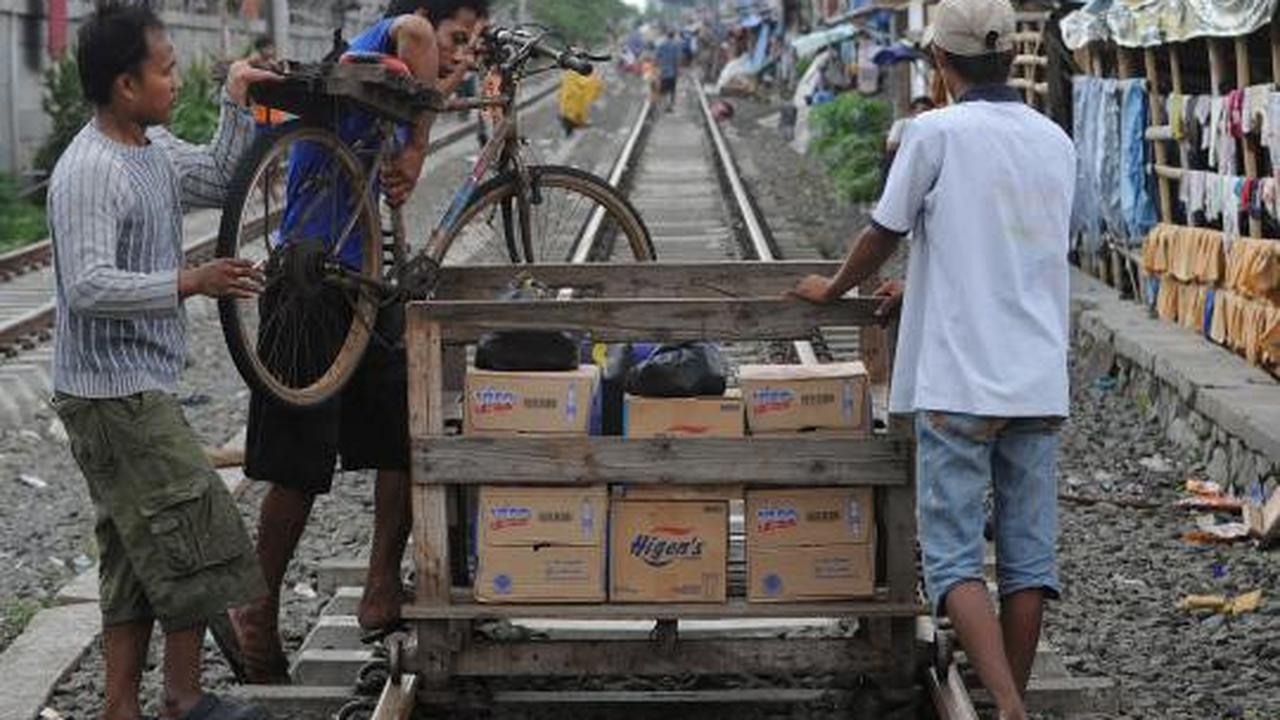 Ojek lori di Pademangan