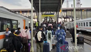 KA Malabar Terlambat Hampir Lima Jam Imbas Tertemper Truk di Klaten