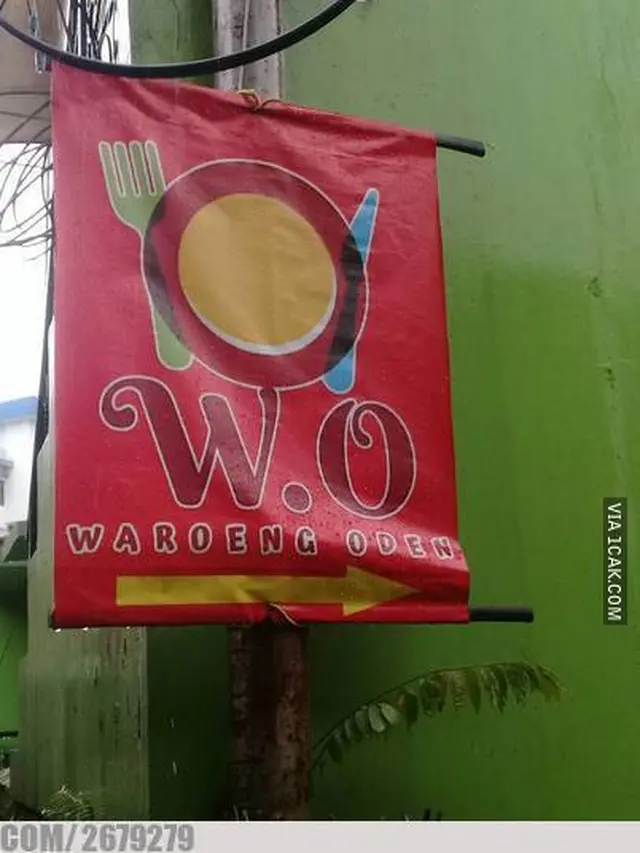 6 Nama Warung Terinspirasi dari Anime One Piece Ini Kelewat Unik, Kocak