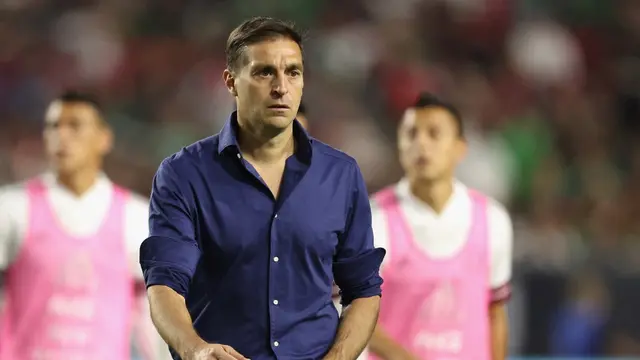 Pelatih Timnas Uruguay, Diego Alonso.