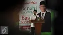 Menteri Agama, Lukman Hakim Saifudin membuka acara Penandatanganan komitmen berintegritas, Jakarta, Senin (15/6/2015). Acara yang di ikuti Pejabat eselon I dan II kementrian agama tersebut guna mengantisipasi korupsi . (Liputan6.com/Johan Tallo)