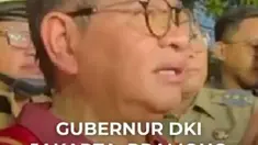 Gubernur DKI Jakarta Pramono Anung meninjau lokasi kebakaran gedung Terra Drone di Cempaka Baru, Kemayoran, Jakarta Pusat, pada Selasa (9/12/2025). Ia didampingi Kapolres Jakpus Kombes Susatyo Purnomo Condro, Kepala Gulkarmat Bayu Megantara, dan Wali Kota Jakpus Arifin.

Para pejabat tersebut men...