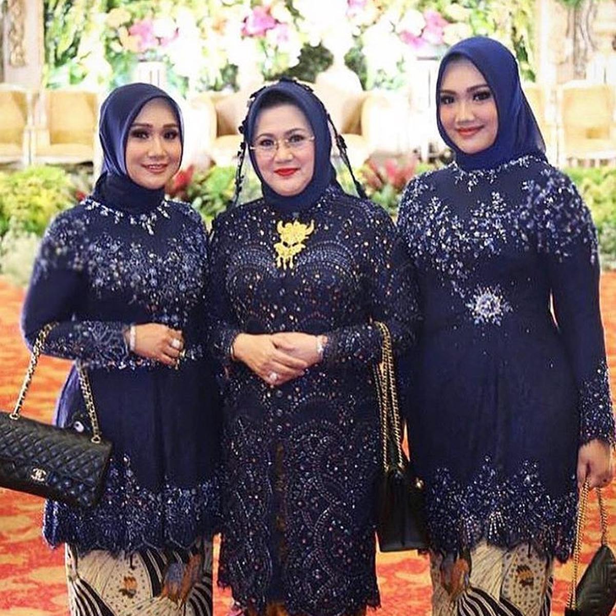 ilustrasi busana ibu pengantin