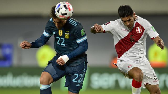 Foto: Gol Tunggal Lautaro Martinez Bawa Argentina Menang atas Peru di Laga Kualifikasi Piala Dunia 2022