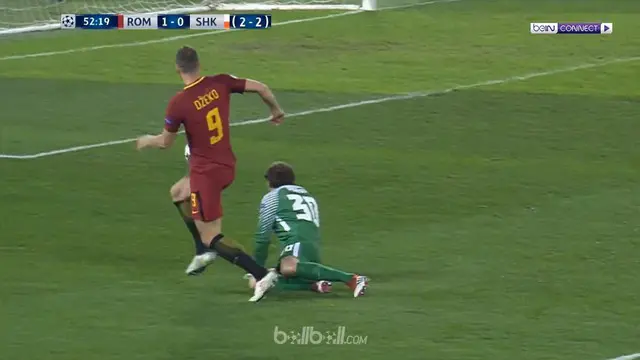 VIDEO: Gol Kemenangan Dramatis Roma atas Shakhtar Donetsk