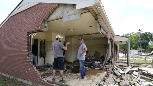 Banjir Bandang di Tennessee AS