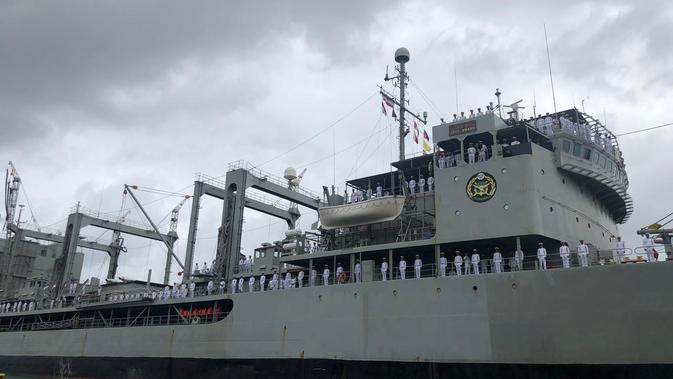 Kapal Republik Islam Iran (Kharg) ke Republik Indonesia. Dok: Kedubes Iran di Jakarta