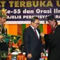 Orasi ilmiah Ketua MPR berlangsung dalam rapat senat terbuka yang dipimpin Rektor Universitas Unsyiah Prof Dr Ir Samsul Rizal, M.Eng.