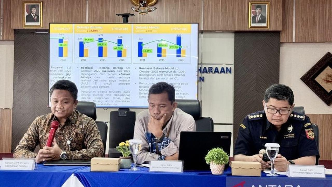 DJPb Kalsel Catat Realisasi TKD Capai 84,18 Persen per Oktober, Lampaui Tahun Lalu