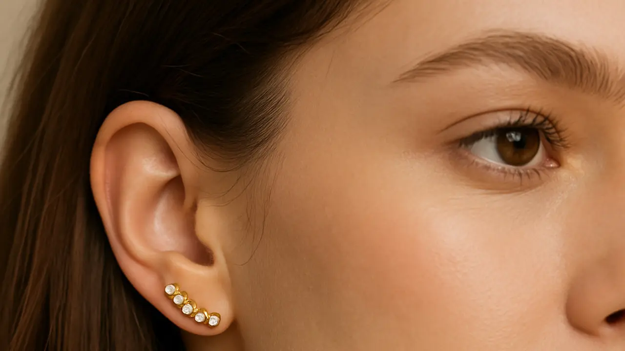 Model Anting Emas Kecil