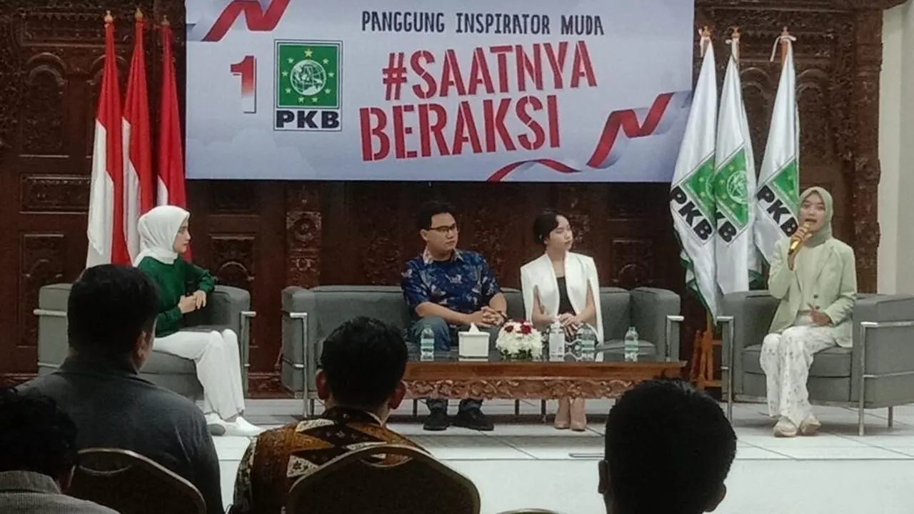 Forum #saatnyaberaksi bertema “Generasi Muda dan Indonesia Hijau" yang digelar DPP PKB di Jalan Raden Saleh, Jakarta Pusat, Kamis (9/2/2023) (Istimewa)