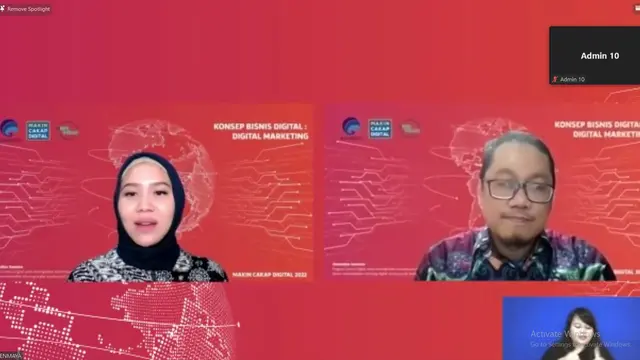 Webinar Literasi Digital untuk berbagai kelompok masyarakat/komunitas di wilayah Sumatera (Istimewa)