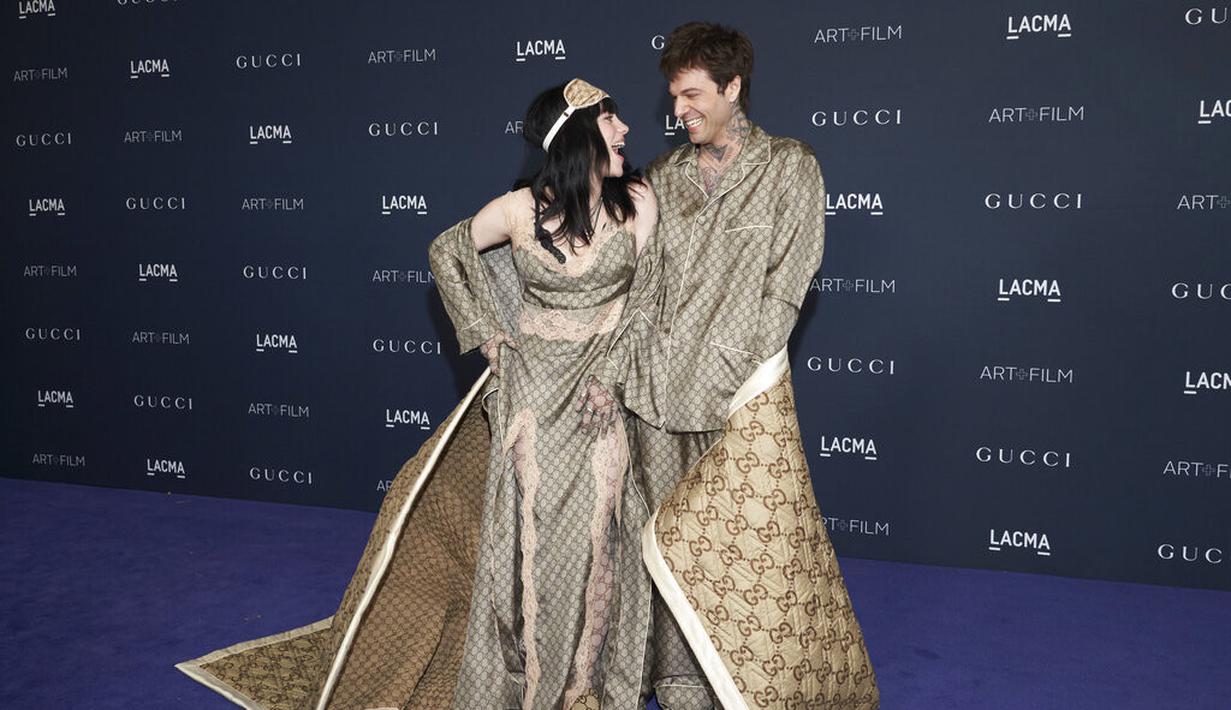 Billie Eilish dan Jesse Rutherford menghadiri LACMA Art+Film Gala, 5 November 2022. (Foto: AP Photo/Allison Dinner)