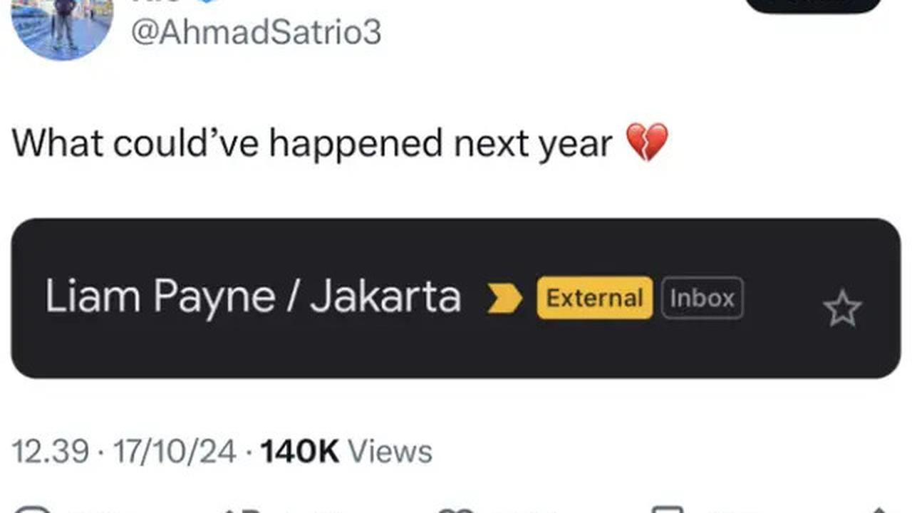 Liam Payne Ternyata Ada Jadwal Konser di Jakarta Tahun 2025