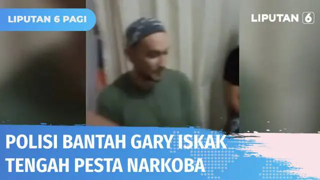 Polisi meluruskan kabar yang beredar bahwa Gary Iskak ditangkap karena tengah pesta narkoba. Nyatanya aktor tersebut bersama empat temannya mengonsumsi sabu-sabu saat di sela-sela melakukan sebuah pekerjaan.