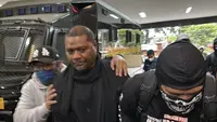 Pelarian Basri Lewaimang, bandar narkoba yang juga diduga menjadi koordinator tempat hiburan malam (THM) Planet di Batam, Kepulauan Riau, berakhir di Malaysia. (Liputan6.com/Ady Anugrahadi)