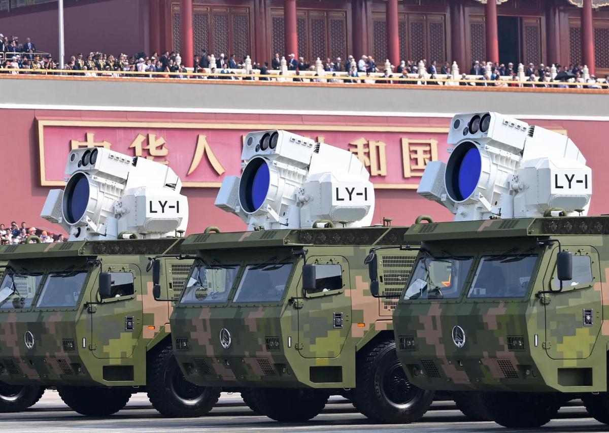senjata laser china