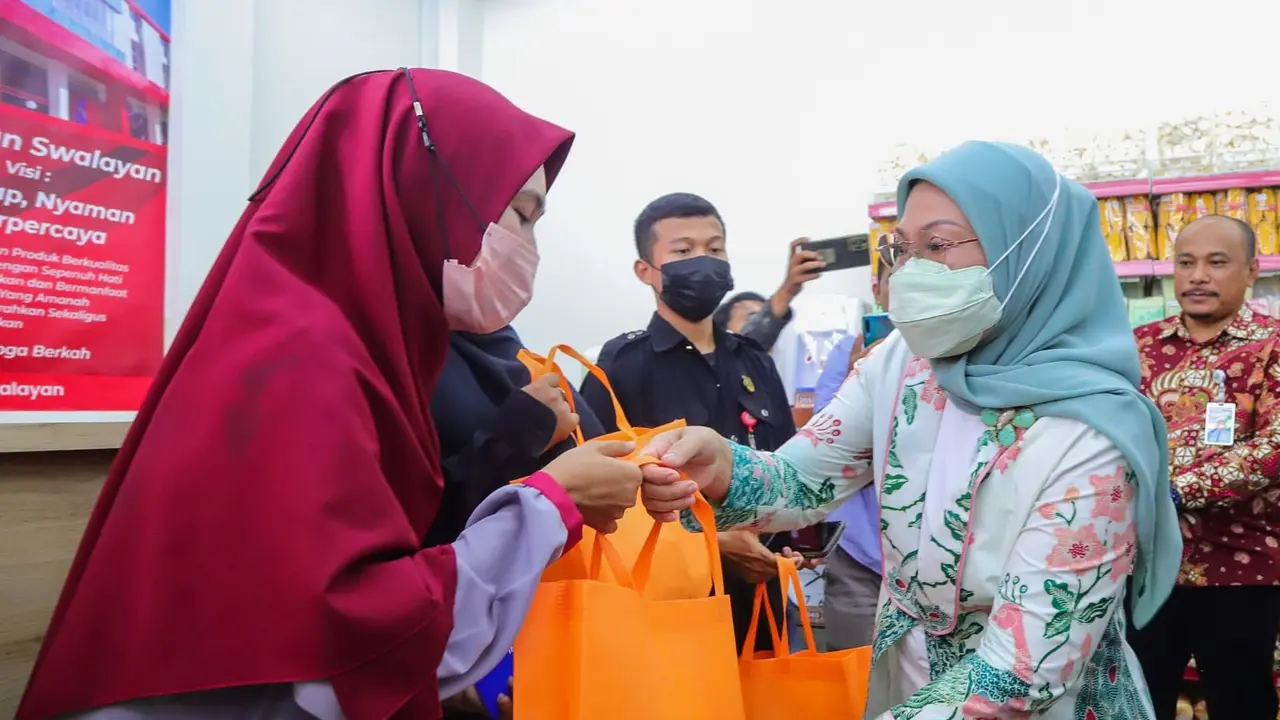 Menteri Ketenagakerjaan (Menaker) Ida Fauziyah di Kota Padang, Sumatera Barat, Kamis (6/10/2022).