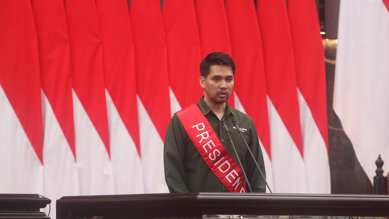 FOTO: Gladi Kotor Sidang Tahunan MPR, Prabowo Akan Sampaikan Pidato Perdana sebagai Presiden