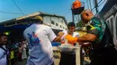 Kegiatan ini melibatkan POGTI (Persatuan Olahraga Gulat Tangan Indonesia) di bawah binaan KORMI (Komite Olahraga Rekreasi Masyarakat Indonesia) Kabupaten Bogor. (merdeka.com/Arie Basuki)
