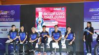 Jumpa Pers Yamaha Sunday Race 2023 berlangsung di Damai Indah Golf, BSD, Tangerang Selatan, Selasa (15/8/2023). (dok Yamaha)