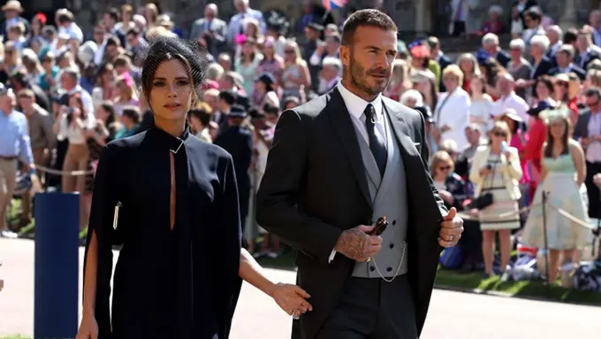 [Bintang] David Beckham di Royal Wedding