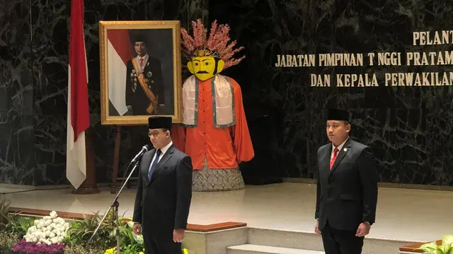 Pelantikan 15 pejabat Pemprov DKI