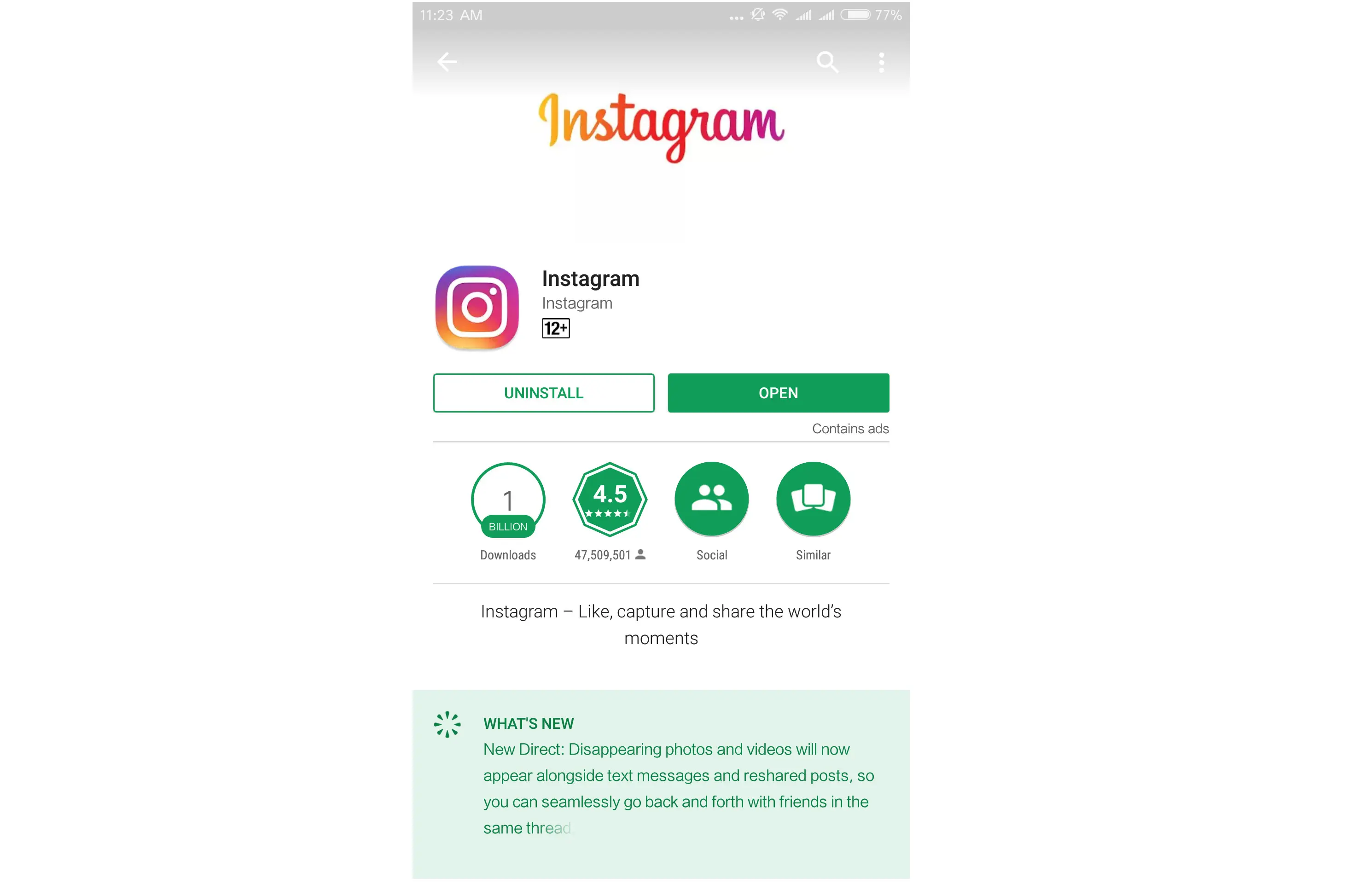 Update Aplikasi Instagram (Liputan6.com/ Agustin Setyo W)