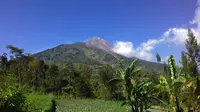 Gunung Merapi dilihat dari Boyolali. Foto: (Fajar Abrori/Liputan6.com)