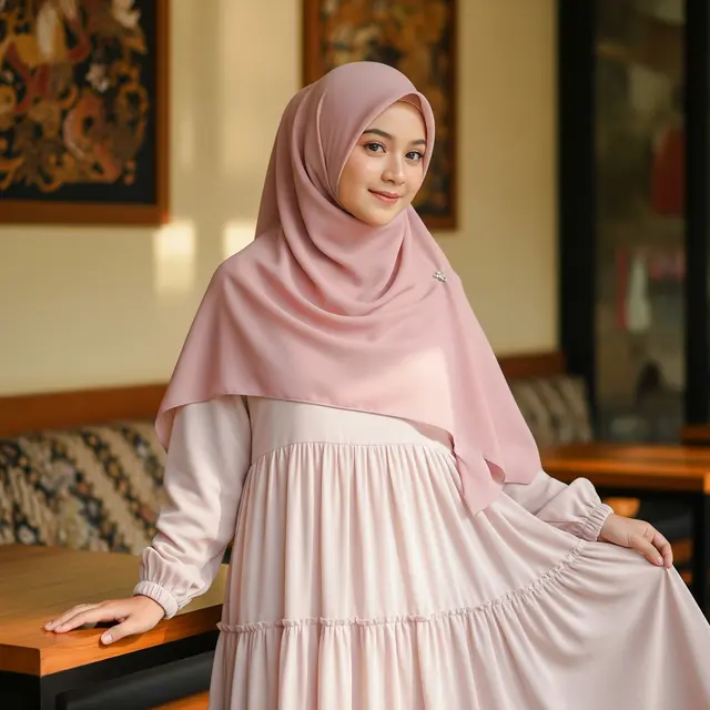 Model Gamis Terbaru Anak Remaja 2026 (Gemini AI)