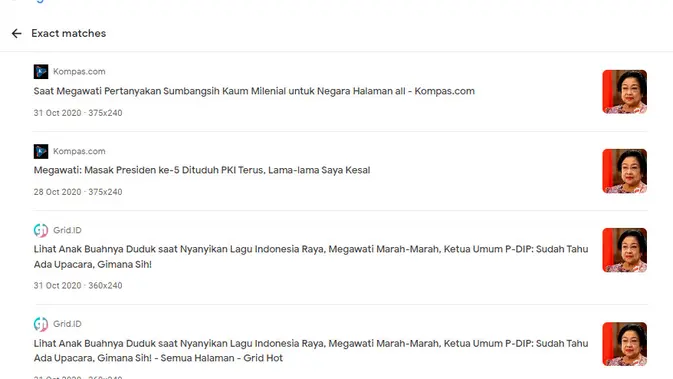 <p>Tangkapan layar klaim video Presiden RI kelima Megawati Soekarnoputri promosikan obat nyeris sendi.</p>
