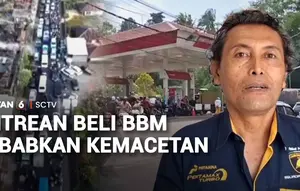 Antrean Beli BBM Sebabkan Kemacetan