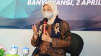 Menaker Ida saat mengunjungi BLK Banyuwangi, Jawa Timur, Jumat (2/4/2021).